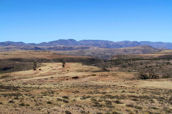 Another range of hills to cross, Tarabuco, Bolivia