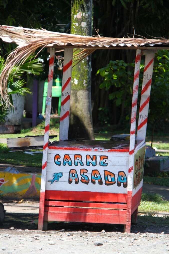 Food stall, Cahuita, Costa Rica