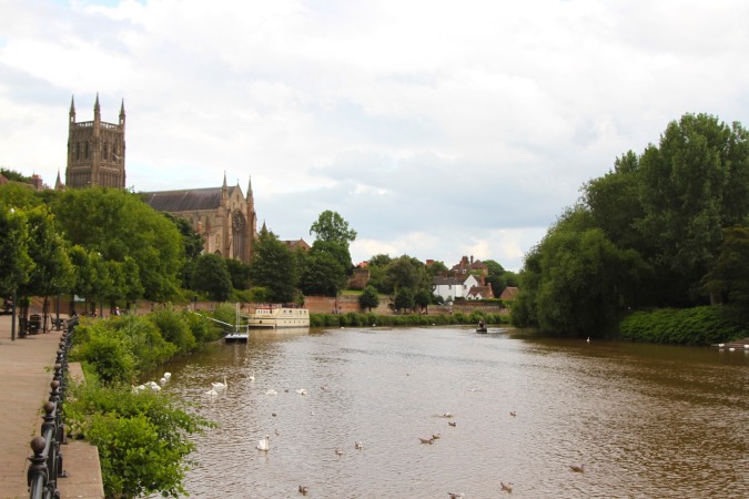 Worcester Cathedral, Three Choirs Way, Worcestershire, England
