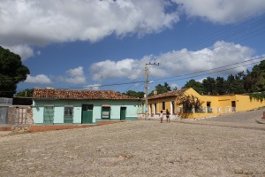 The cobbled streets of Trinidad, Cuba