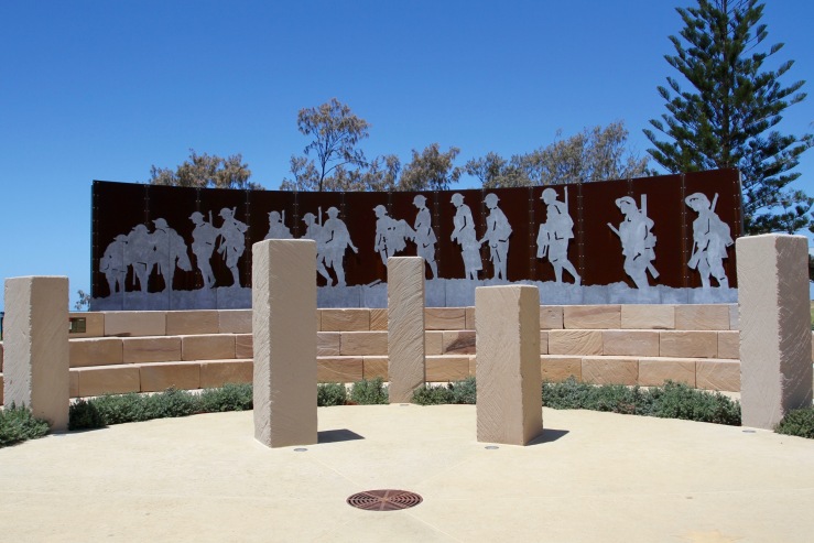 War memorial, Emu Park, Capricorn Coast, Queensland, Australia